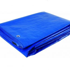 Тент ПВХ 500 гр/м2, размер 8×12м с люверсами