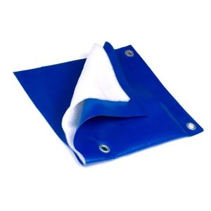 Утепленный Тент ПВХ 650 гр/м2, размер 6×10м с люверсами